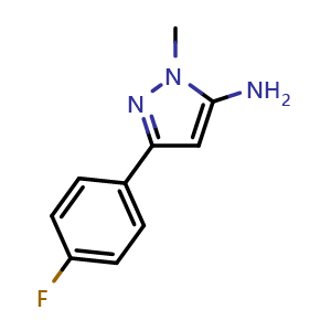 3-(4-fluorophenyl)-1-methyl-1H-pyrazol-5-amine