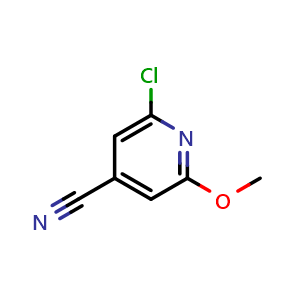 2-Chloro-6-methoxyisonicotinonitrile