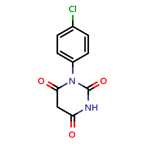 1-(4-chlorophenyl)pyrimidine-2,4,6(1H,3H,5H)-trione