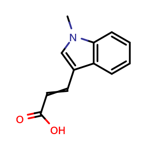 3-(1-methyl-1H-indol-3-yl)prop-2-enoic acid