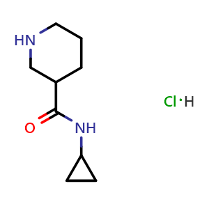 N-cyclopropylpiperidine-3-carboxamide hydrochloride