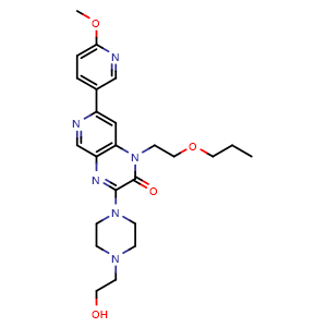 Chemical structure of PF-03049423 , CAS 954138-07-9, AChemBlock AD249325