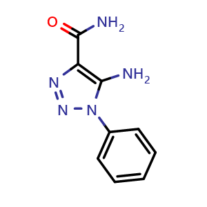 5-amino-1-phenyl-1H-1,2,3-triazole-4-carboxamide