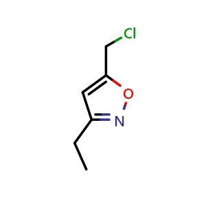 5-(chloromethyl)-3-ethyl-1,2-oxazole