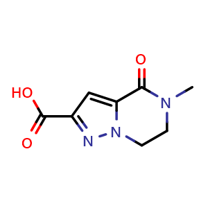 5-Methyl-4-oxo-4H,5H,6H,7H-pyrazolo[1,5-a]pyrazine-2-carboxylic acid