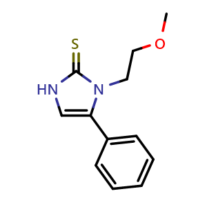1-(2-methoxyethyl)-5-phenyl-1,3-dihydro-2H-imidazole-2-thione