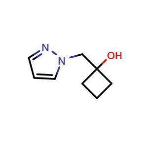 1-[(1H-pyrazol-1-yl)methyl]cyclobutan-1-ol