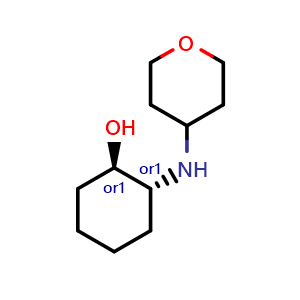 trans-2-[(oxan-4-yl)amino]cyclohexan-1-ol