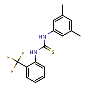 1-(3,5-dimethylphenyl)-3-[2-(trifluoromethyl)phenyl]thiourea