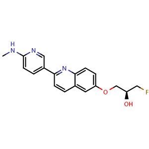 Chemical structure of THK5351 , CAS 1707147-26-9, AChemBlock AD249593