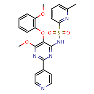 Chemical structure of Avosentan , CAS 290815-26-8, AChemBlock AD249594