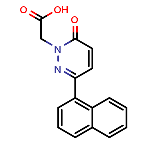 2-[3-(naphthalen-1-yl)-6-oxo-1,6-dihydropyridazin-1-yl]acetic acid