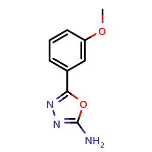 5-(3-methoxyphenyl)-1,3,4-oxadiazol-2-amine
