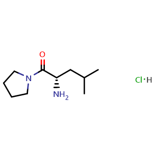 (S)-2-Amino-4-methyl-1-(pyrrolidin-1-yl)pentan-1-one hydrochloride