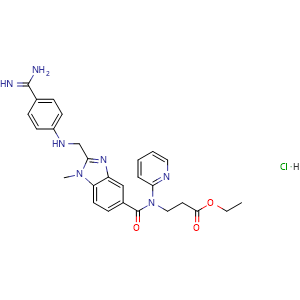 Dabigatran ethyl ester hydrochloride