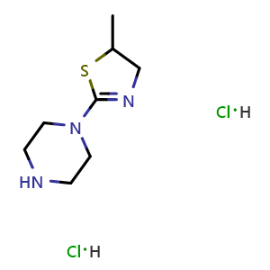 1-(5-methyl-4,5-dihydro-1,3-thiazol-2-yl)piperazine dihydrochloride
