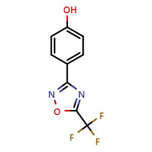 4-[5-(Trifluoromethyl)-1,2,4-oxadiazol-3-yl]phenol