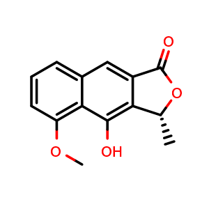 Chemical structure of Eleutherol , CAS 480-00-2, AChemBlock AD249810