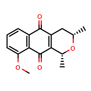 Chemical structure of Eleutherin , CAS 478-36-4, AChemBlock AD249811