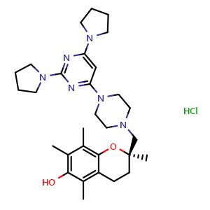 Chemical structure of U-83836E , CAS 137018-55-4, AChemBlock AD249823