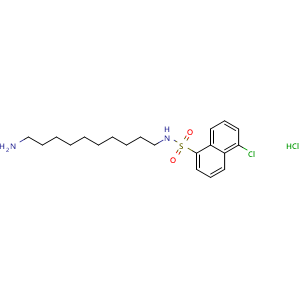 Chemical structure of A-7 hydrochloride , CAS 79127-24-5, AChemBlock AD249824