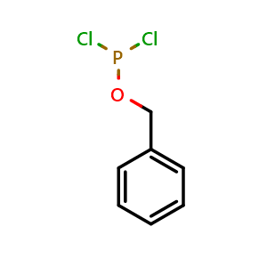 Chemical structure of Benzyl dichlorophosphinite , CAS 76101-29-6, AChemBlock AD249825