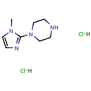 1-(1-methyl-1H-imidazol-2-yl)piperazine dihydrochloride