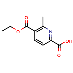 5-(ethoxycarbonyl)-6-methylpyridine-2-carboxylic acid