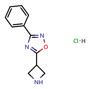 5-azetidin-3-yl-3-phenyl-1,2,4-oxadiazole hydrochloride