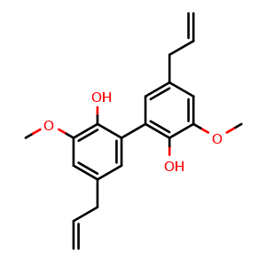 Chemical structure of Dieugenol , CAS 4433-08-3, AChemBlock AD249947