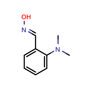 Chemical structure of 2-[(1E)-(hydroxyimino)methyl]-N,N-dimethylaniline , CAS 2059178-00-4, AChemBlock AD249953