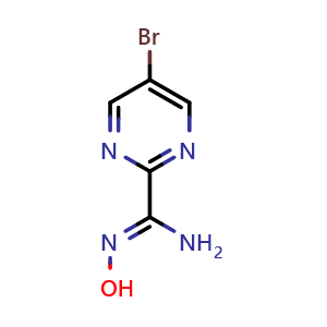 (Z)-5-bromo-N'-hydroxypyrimidine-2-carboximidamide
