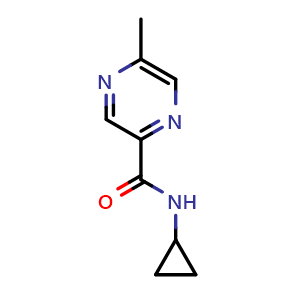 N-cyclopropyl-5-methylpyrazine-2-carboxamide