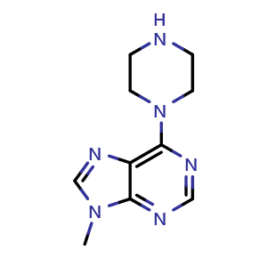 9-methyl-6-(piperazin-1-yl)-9H-purine