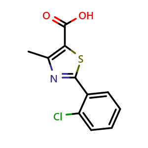2-(2-chlorophenyl)-4-methyl-1,3-thiazole-5-carboxylic acid