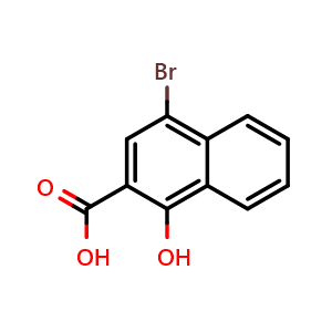 4-Bromo-1-hydroxy-2-naphthoic acid