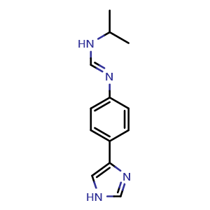 Chemical structure of Mifentidine , CAS 83184-43-4, AChemBlock AD250132