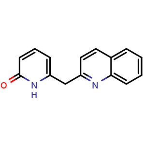 6-(quinolin-2-ylmethyl)pyridin-2(1H)-one