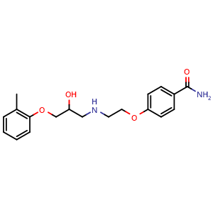 Chemical structure of Tolamolol , CAS 38103-61-6, AChemBlock AD250164