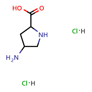 4-aminopyrrolidine-2-carboxylic acid dihydrochloride