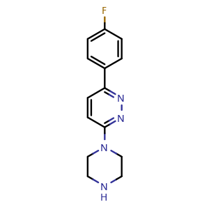 3-(4-fluorophenyl)-6-piperazin-1-ylpyridazine