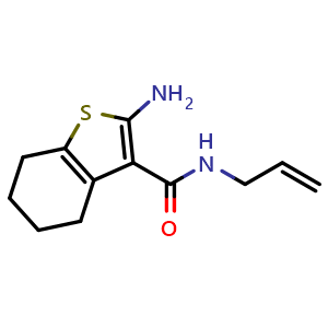 N-Allyl-2-amino-4,5,6,7-tetrahydro-1-benzothiophene-3-carboxamide