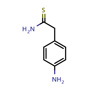 2-(4-aminophenyl)ethanethioamide