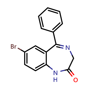 7-bromo-5-phenyl-1,3-dihydro-2H-benzo[e][1,4]diazepin-2-one