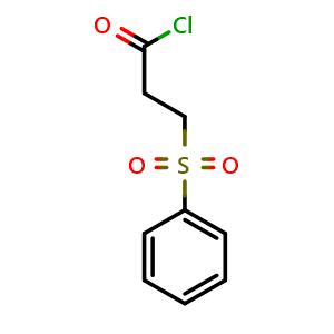 3-(phenylsulfonyl)propanoyl chloride