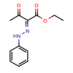 Ethyl (E)-3-oxo-2-(2-phenylhydrazono)butanoate