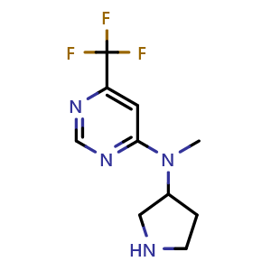 N-methyl-N-(pyrrolidin-3-yl)-6-(trifluoromethyl)pyrimidin-4-amine