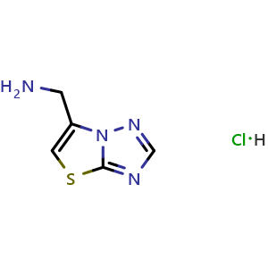 1-{[1,2,4]triazolo[3,2-b][1,3]thiazol-6-yl}methanamine hydrochloride