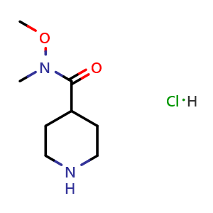 N-methoxy-N-methylpiperidine-4-carboxamide hydrochloride