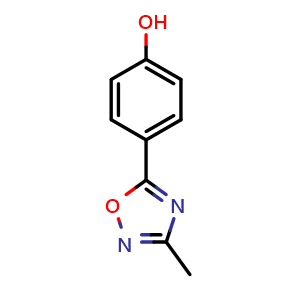 4-(3-methyl-1,2,4-oxadiazol-5-yl)phenol